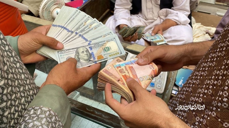 کاهش نرخ دالر در برابر پول افغانی