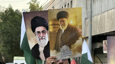 کراچی میں رہبر انقلاب اسلامی کی حمایت میں ریلی  