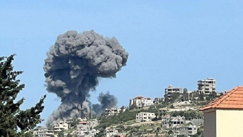 لبنان پر صیہونی حملے جاری