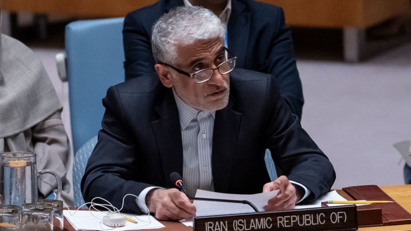 ایرانی مندوب کا مطالبہ: اسرائیل شام کی خودمختاری اور ارضی سالمیت کی خلاف ورزیاں بند کرے