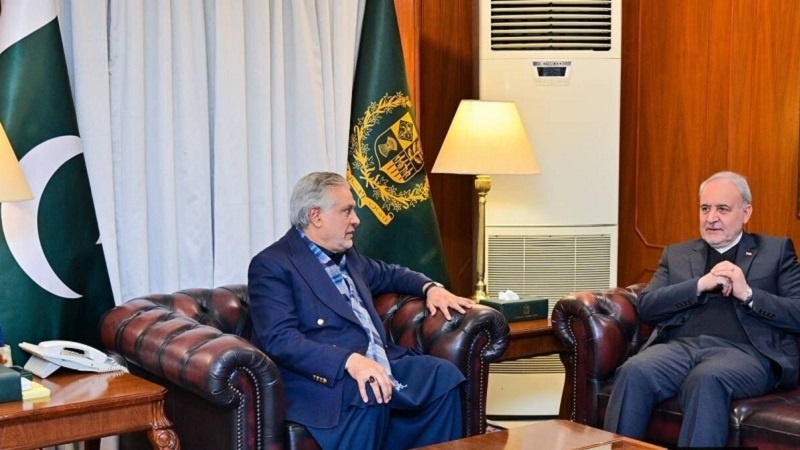 پاکستان کے نائب وزیراعظم سے ایران کے سفیر کی ملاقات