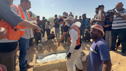 خان یونس اور جبالیہ میں پناہ گزینوں کے خیموں پر صیہونیوں کے حملے میں مزید دس فلسطینی شہید