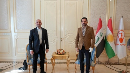 کۆبوونەوەی بافڵ تاڵەبانی و شاسوار عەبدولواحید لە سلێمانی