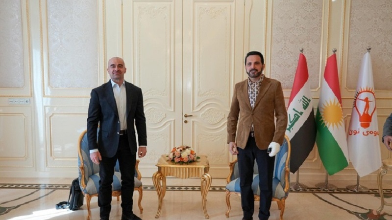 Bafil Talebanî û Şasuwar Ebdulwahid li Silêmaniyê civîyan