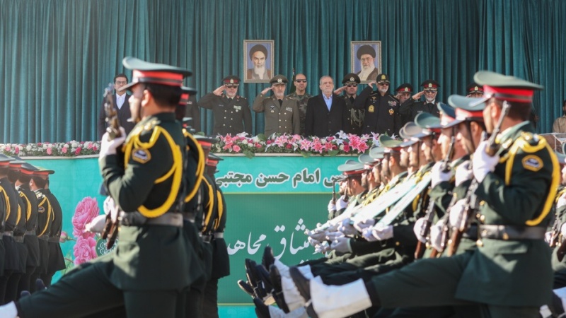 مەراسیمی دەرچوونی ئەفسەرانی پۆلیس بە ئامادەبوونی سەرۆک کۆمار