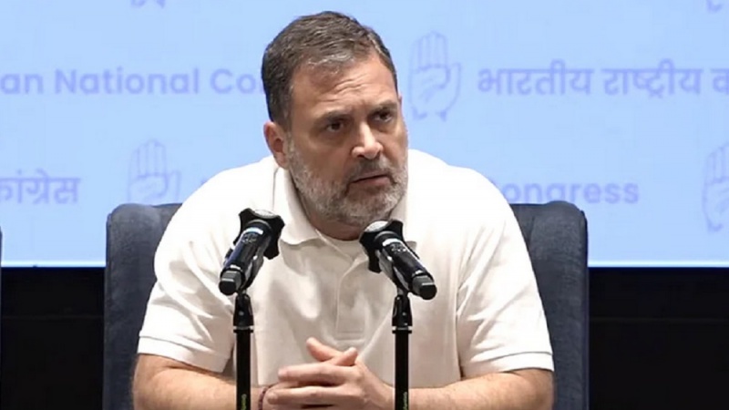 مودی نے ہند–امریکہ تجارتی معاہدے میں قومی مفادات پر سمجھوتہ کیا : راہل گاندھی کا الزام