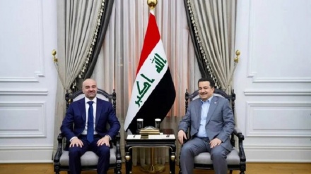 دیداری سودانی و تاڵەبانی و پێداگرییان لەسەر پێویستیی هاوکاریی هێزی سیاسیی عێراقی