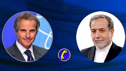 ایرانی وزیر خارجہ کی آئی اے ای اے کے ڈائریکٹر سے اہم ملاقات ، کئ امور پر تبادلہ خیال