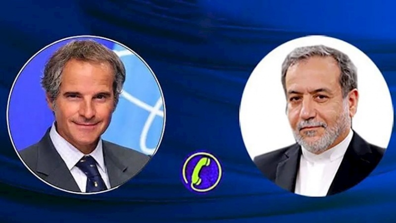 ایرانی وزیر خارجہ کی آئی اے ای اے کے ڈائریکٹر سے اہم ملاقات ، کئ امور پر تبادلہ خیال