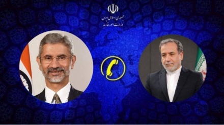 ایران و ہندوستان کے وزرائےخارجہ کی ٹیلی فونی گفتگو ، کئ امور پر اتفاق 