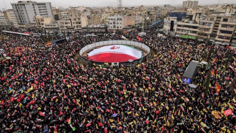 Učesnici marša  povodom Dana Kudsa u Teheranu, 13. marta 2026. (Foto: Tasnim)