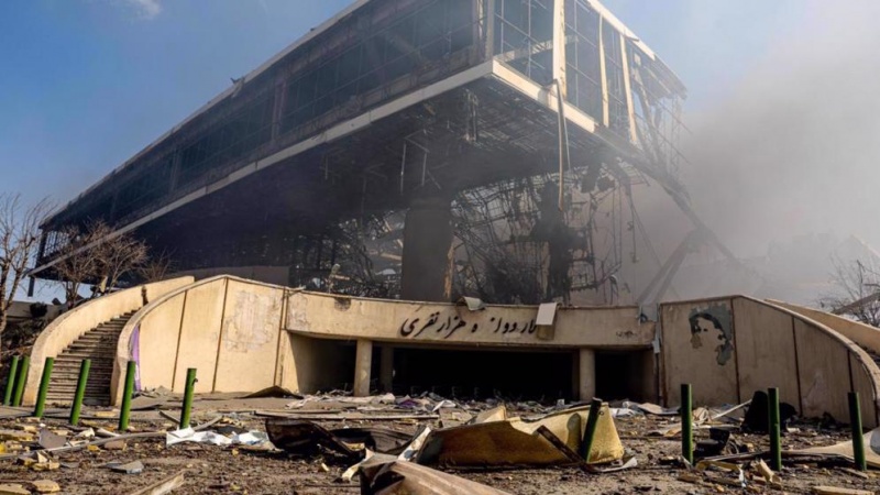 Sportski kompleks Azadi u Teheranu, kapaciteta 12.000 mjesta, napadnut je tokom američko-izraelske agresije 5. marta 2026. godine. (Foto: IRNA)