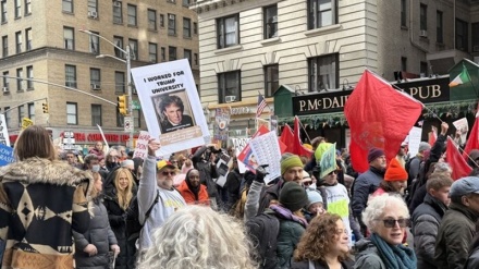 پورے امریکہ میں ٹرمپ کے خلاف زبردست مظاہرے ، 