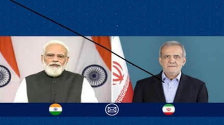 ایران و ہندوستان کے سربراہان مملکت کی گفتگو، علاقائی حالات پر تبادلہ خیال