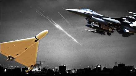 غاصب صیہونی حکومت کی تل نوف ایئر بیس اورعلاقے میں امریکی فوجی اڈوں پرایران کے ڈرون حملے