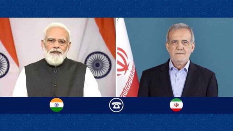 Predsjednik Irana Masud Pezeškian i premijer Indije Narendra Modi