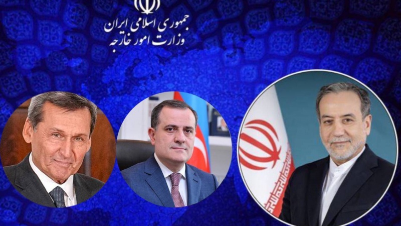  عراقچی کا آذربائیجان اور ترکمانستان کے وزرائے خارجہ سے ٹیلی فونک رابطہ