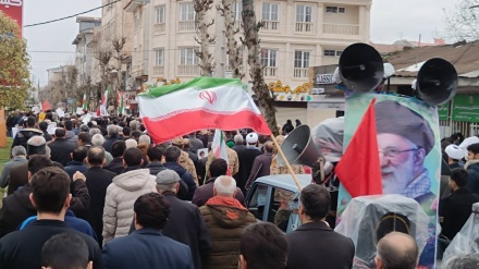 جنگ رمضان کے درمیان عالمی یوم قدس کی عظیم الشان ریلی میں عوام کی پرجوش شرکت