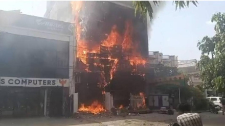 ہندوستان: لکھنؤ کے ایک کوچنگ انسٹی ٹیوٹ میں خوفناک آتش زدگی، 15 طلبا ہلاک