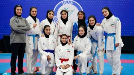 İranlı qadınlar Karate üzrə Asiya Çempionatında qızıl medal qazanıblar