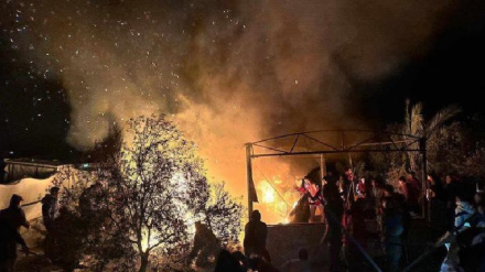 غزہ کے مختلف علاقوں پر صیہونی حملے،درجنوں فلسطینی شہید و زخمی