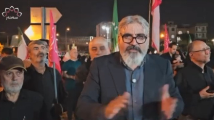 Hizûra gelê Îranê li meydanê bona bêyeta tev rêberê xwe û piştevaniya ji hêzên berevanê welêt