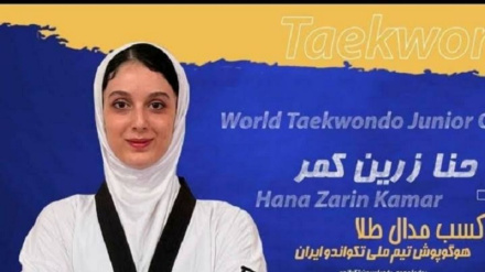 Pêşbirkên azad ên tekwandoyê; Nûnera Îranê bû qareman