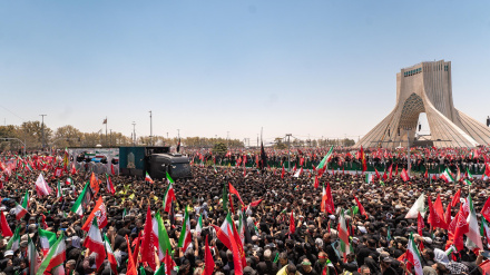بەڕێکرانی تەرمی پاکی ڕابەری خەباتکاری شەهیدی شۆڕش-تاران