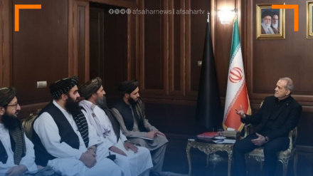 دیدار ریاست جمهوری ایران با هیئت بلندپایه افغانستان