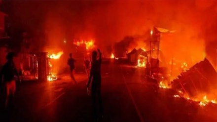 ہندوستان: منی پور میں شدید کشیدگی، 20 گھر نذر آتش