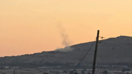 Bombebarana dorhêla Quneyterê li başûrê Sûriyê ji aliyê Rejîma Siyonîst ve