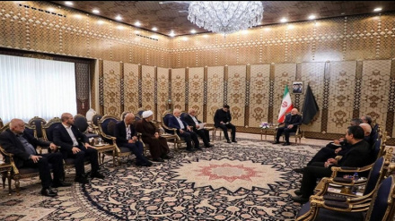 ایرانی پارلیمانی اسپیکر سے لبنان کی امل تحریک کے سینیئر رکن خلیل حمدان کی اہم ملاقات
