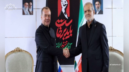 دیدار رئیس جمهور ایران با مقامات خارجی 