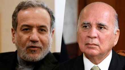 ایران وعراق کے وزرائے خارجہ کے درمیان علاقے کی تازہ ترین صورت حال کے بارے میں ٹیلی فونی گفتگو