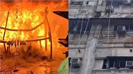 ہندوستان: کولکاتا کے ایک ہوٹل میں خوفناک آتش زدگی، 9 بنگلہ دیشی شہریوں کی دردناک موت 
