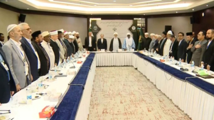 نشست وزیر خارجه ایران با میهمانان کنفرانس وحدت اسلام