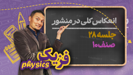 فزیک صنف دهم-جلسه ۲۸- انعکاس کلی در منشور