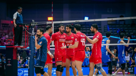 والیباڵی پاڵەوانەتی ئاسیا؛ ئێران بە بردنەوە لە چین گەیشتە قۆناغی وەلانان