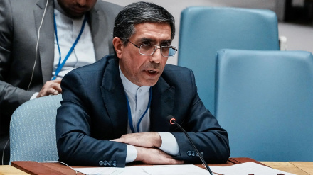ناڕەزایەتیی دەربڕینی ئێران لە ئەنجومەنی ئاسایش دوابەدوای پەلاماری ئەمریکا بۆ سەر دوورگەی لارەک