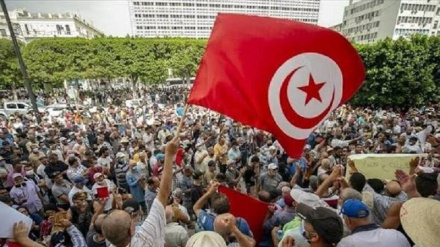 خۆپیشاندانی خەڵکی تونس بۆ پشتگریی لە خۆڕاگریی یەمەن