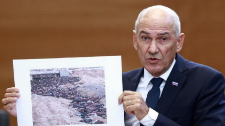 Janša se žestoko osramotio: Govorio o zločinima u Sudanu pa pokazao fotografiju iz Gaze