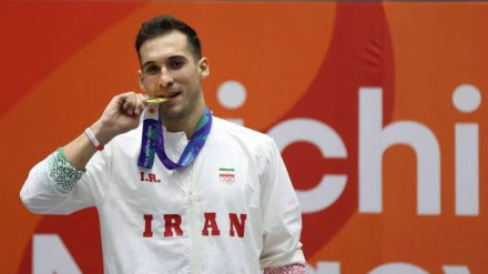  Mahmud Neməti İran üçün ikinci qızıl medalı qazandı 