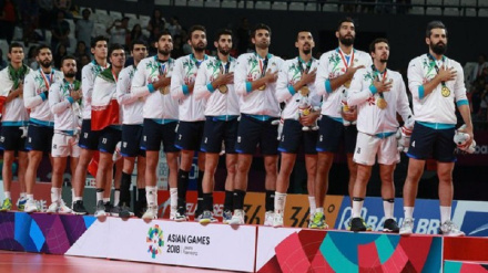 Tîma neteweyî ya Volîbola Îranê bû qaremana Lîstikên Asyayê